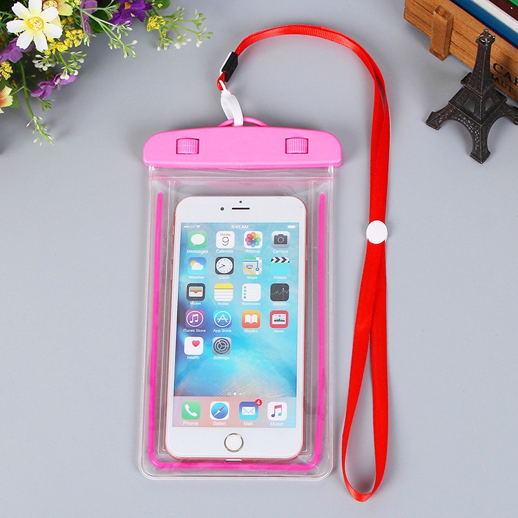 Pvc mobile phone waterproof bag wholesale