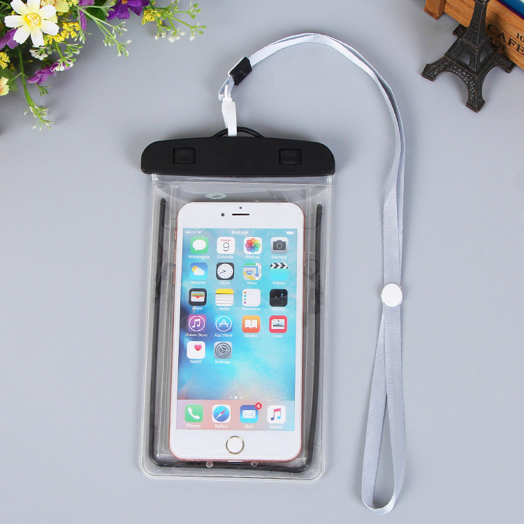 Pvc mobile phone waterproof bag wholesale