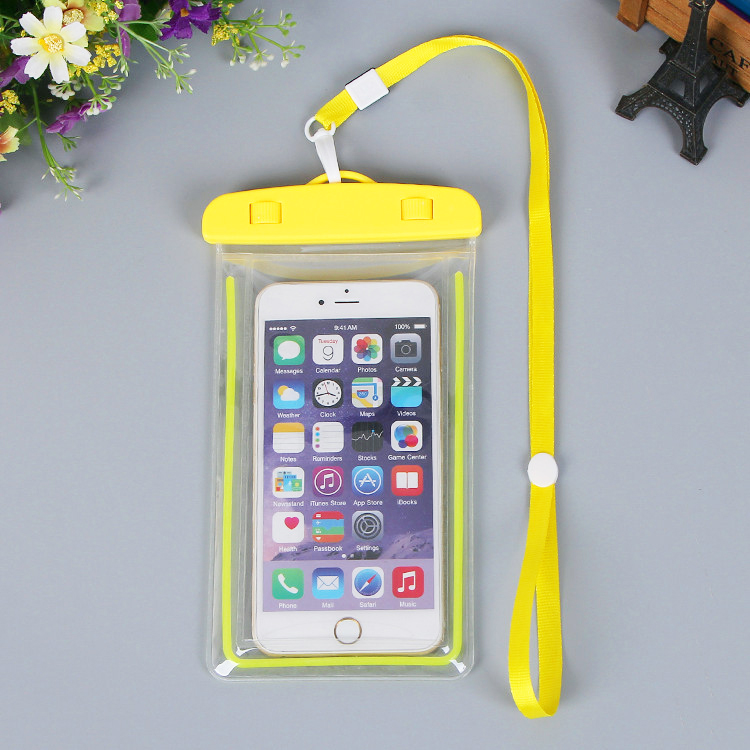 Pvc mobile phone waterproof bag wholesale