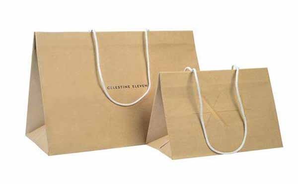 Tote bag paper bag manufacturing method