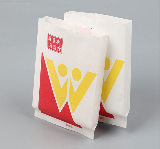 Application of kraft paper in greaseproof paper bag