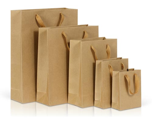 What is the reason why kraft paper bags are more 