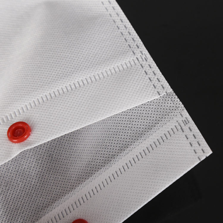 Manufacturers custom quality storage bag non-woven snap closure sealing shoe cover packaging