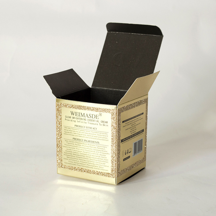 high-end fashion gold powder box
