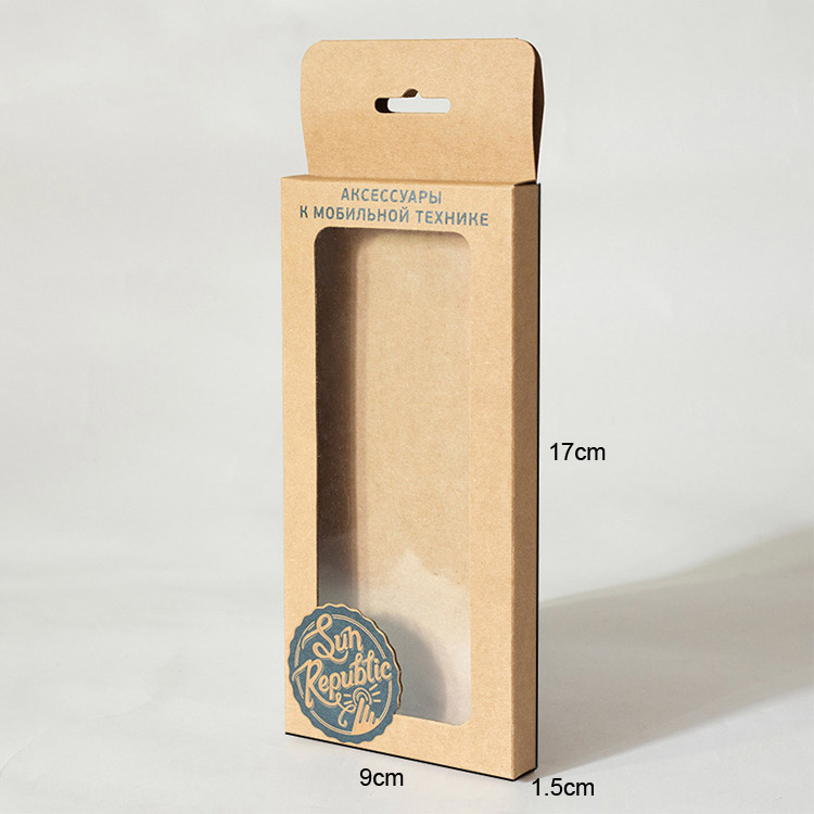 Mobile phone shell universal kraft packaging