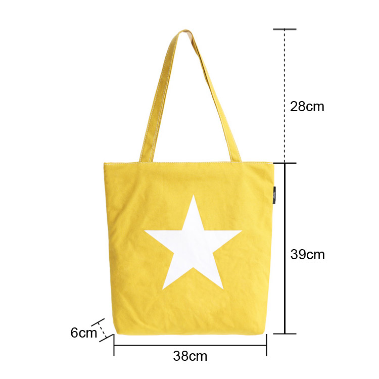 Pentagram pattern trend canvas bag canvas bag