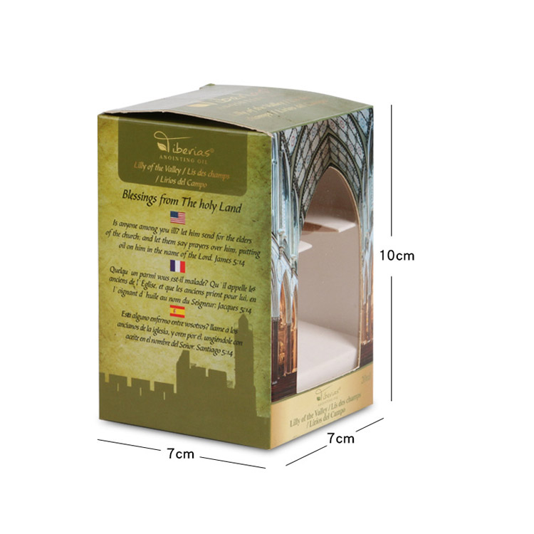 Pvc window medicine health care products packaging color box