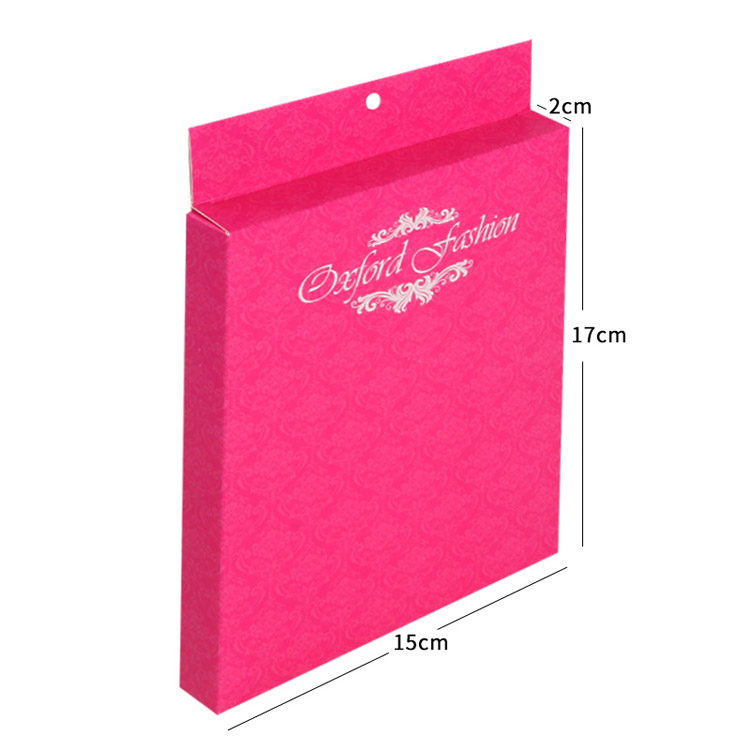 Women's underwear window packing box